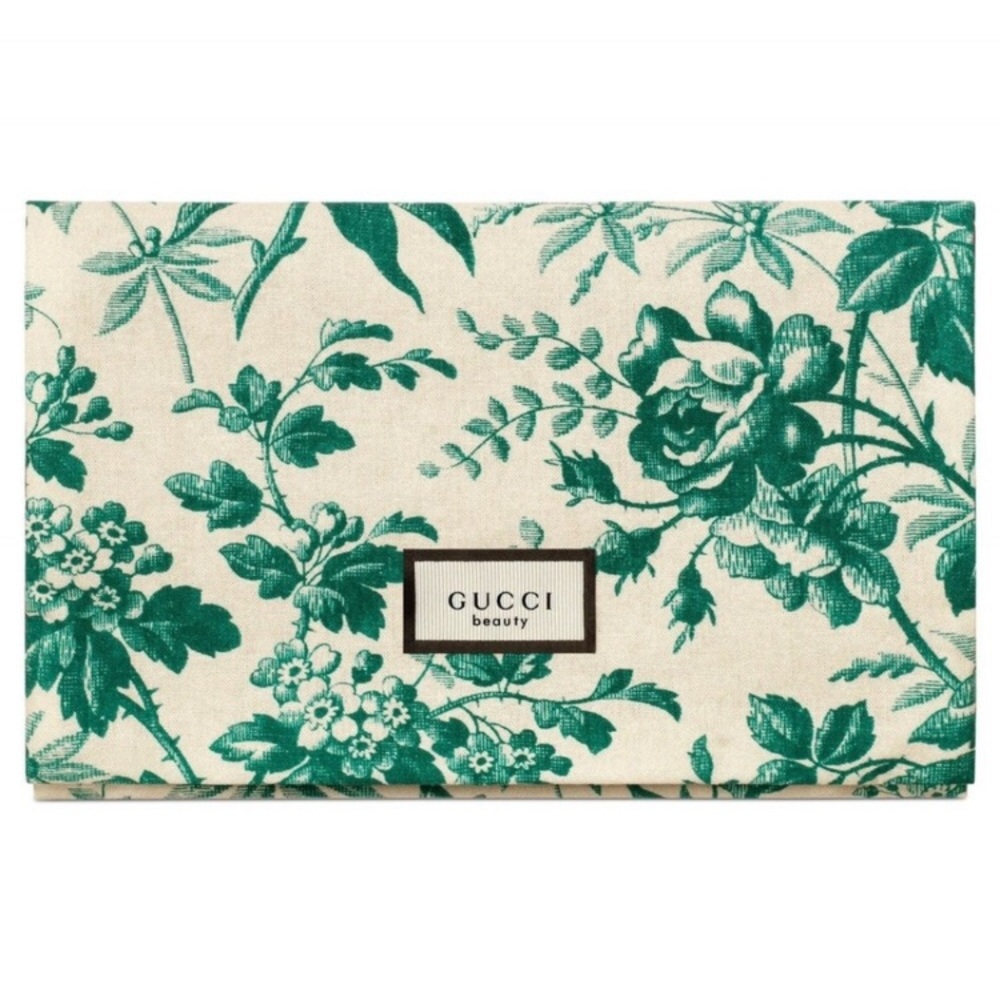 Floral GUCCI Cosmetics Pouch